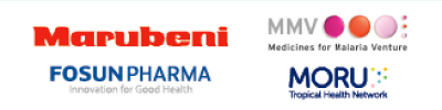 丸紅株式会社、Shanghai Fosun Pharmaceutical Industrial Development Co., Ltd (FOSUN PHARMA)、マヒドン・オックスフォード熱帯医学研究ユニット、Medicines for Malaria Venture (MMV)