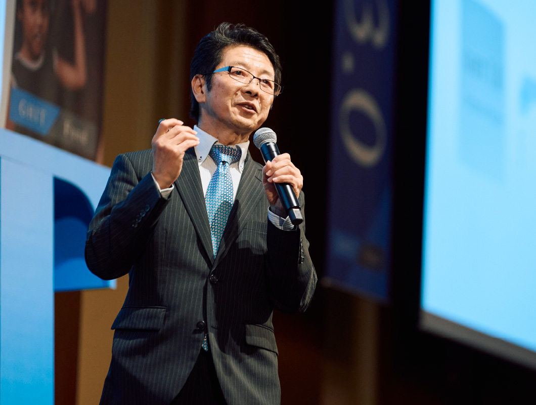 photo：Dr. Osamu Kunii, GHIT Fund CEO